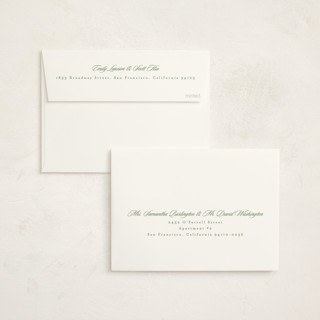 This is a grass graduation announcements with standard by Creo Study called scripted printing on signature in standard