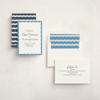 This is a bluebell graduation announcements with standard by Megan Davis called augusta printing on signature in standard
