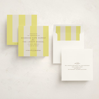 This is a limone graduation announcements with standard by Megan Davis called campania printing on signature in standard