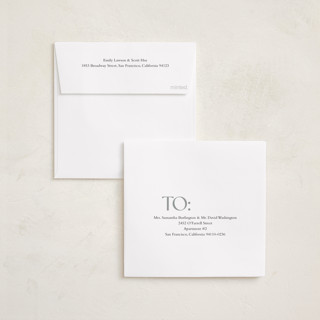 This is a mountain graduation announcements with standard by Angela Thompson called grad squary printing on recycled smooth signature in standard