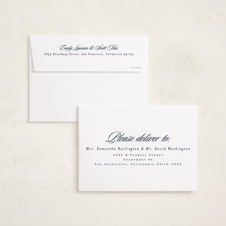 This is a night graduation announcements with standard by Lea Delaveris called most classic printing on recycled smooth signature in standard