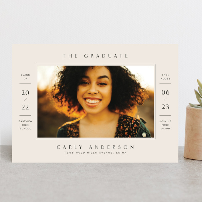 Details Graduation Announcements by Michelle Taylor Minted