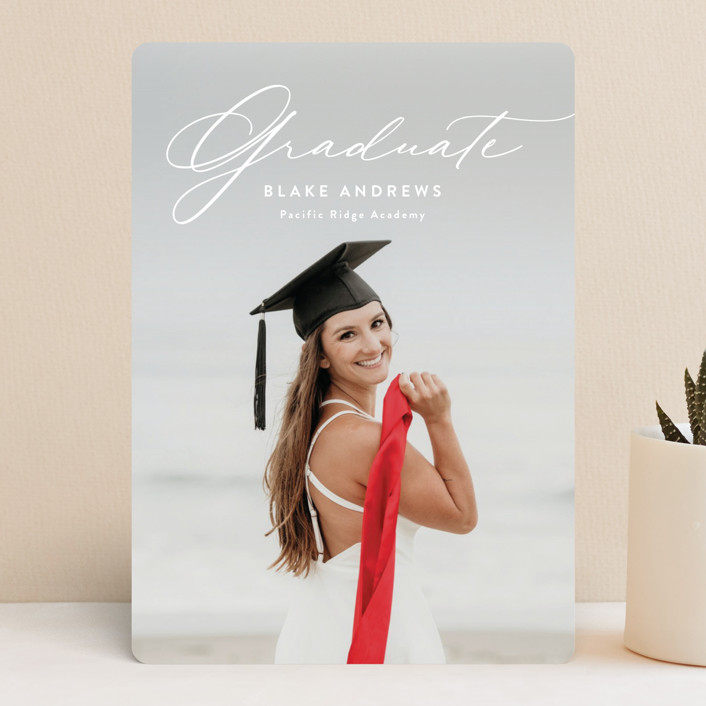Address labels for graduation invitations