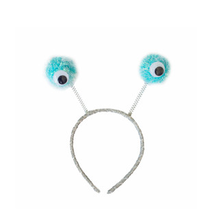 This is a multicolor party decorations by Jollity and Co called little monsters party headband in standard