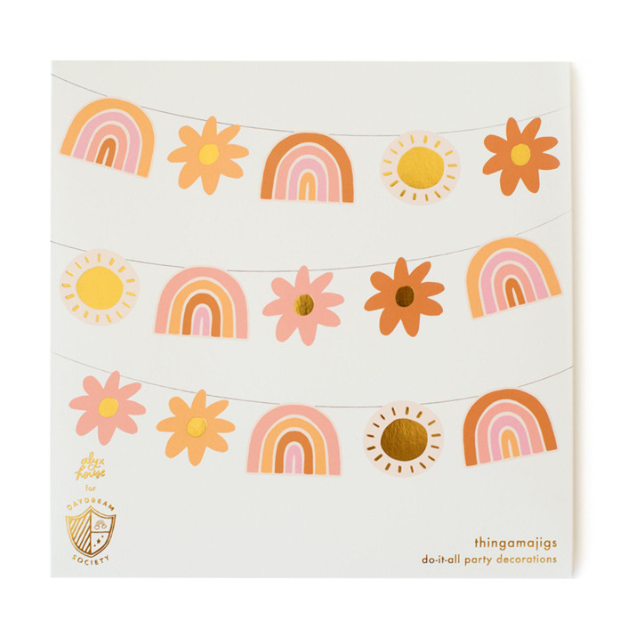 Boho Rainbow Thingamajigs - Set of 16