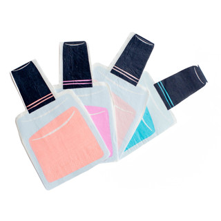 This is a multicolor party decorations by Jollity and Co called sweet dreams nail polish large napkins - set of 16 in standard