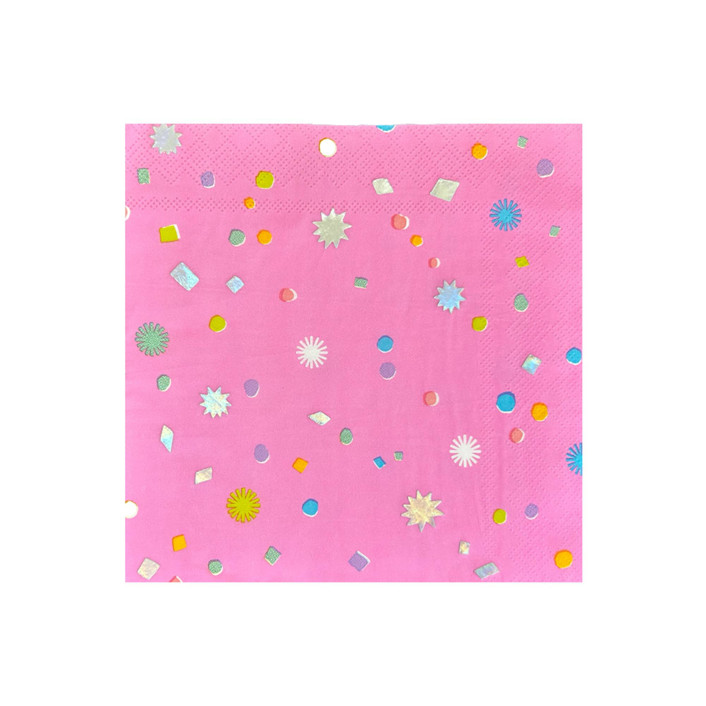 It's A Birthday Confetti Large Napkins - Set of 16