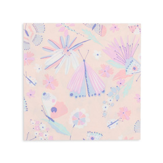 This is a pink party decorations by Jollity and Co called flutter large napkins - pack of 16 in standard