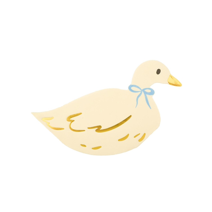 Silly Goose Goose Large Napkins - Set of 16