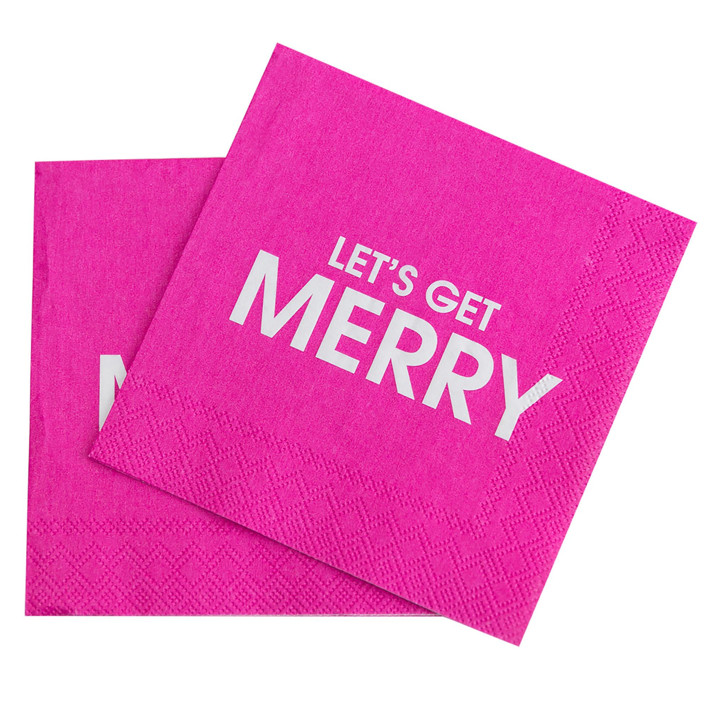 Chez Gagné Cocktail Napkins