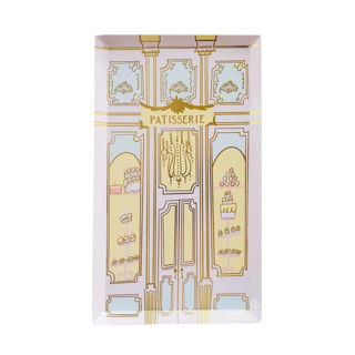 This is a multicolor party decorations by Jollity and Co called let them eat cake large "patisserie" plates - pack of 8 in standard