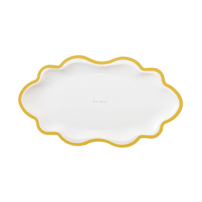 Signature Mini Trays, Mustard (4)