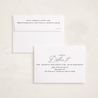 This is a cotton graduation invitations with standard by Creo Study called classic party printing on signature in petite