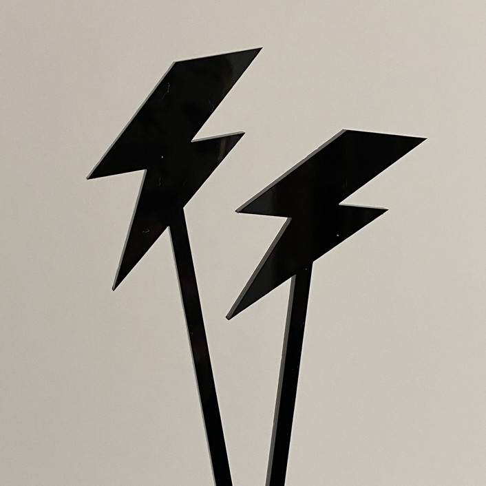 Lightning Bolt Stir Sticks
