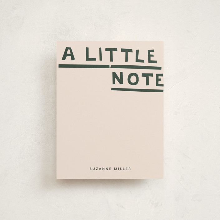 A Little Note