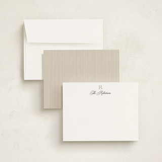 This is a diamond personalized stationery thank you cards with standard by Jenna Holcomb called formal printing on signature in 4.25x5.5