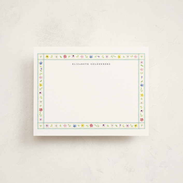 "Herbarium" - Personalized Stationery in Summer by Pati Cascino.