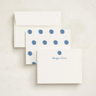 This is a ice personalized stationery thank you cards with standard by Teju Reval called sportsy volleyball printing on signature in 4.25x5.5