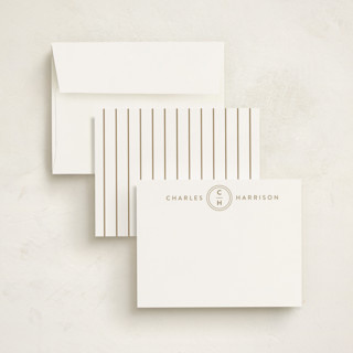 This is a coffee personalized stationery thank you cards with standard by Ashlee Townsend called from the top printing on signature in 4.25x5.5