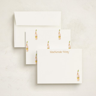 This is a agave personalized stationery thank you cards with standard by Baumbirdy called ranch water printing on signature in 4.25x5.5