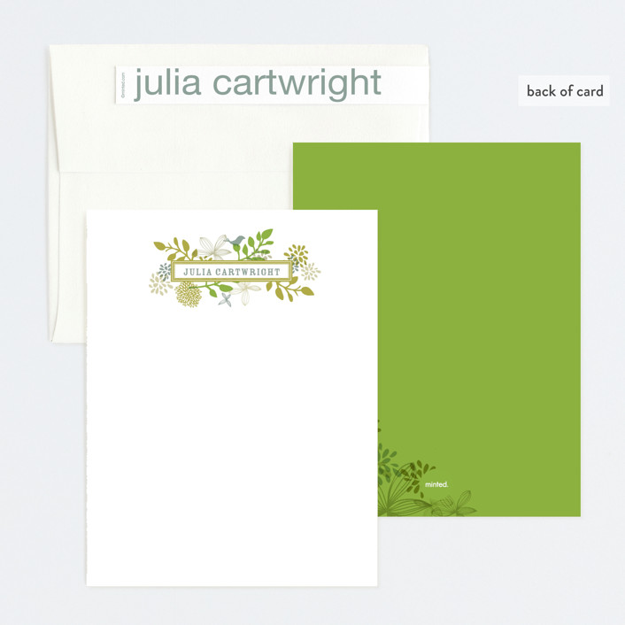 Fling Personalized Stationery by Andrea Mentzer Minted