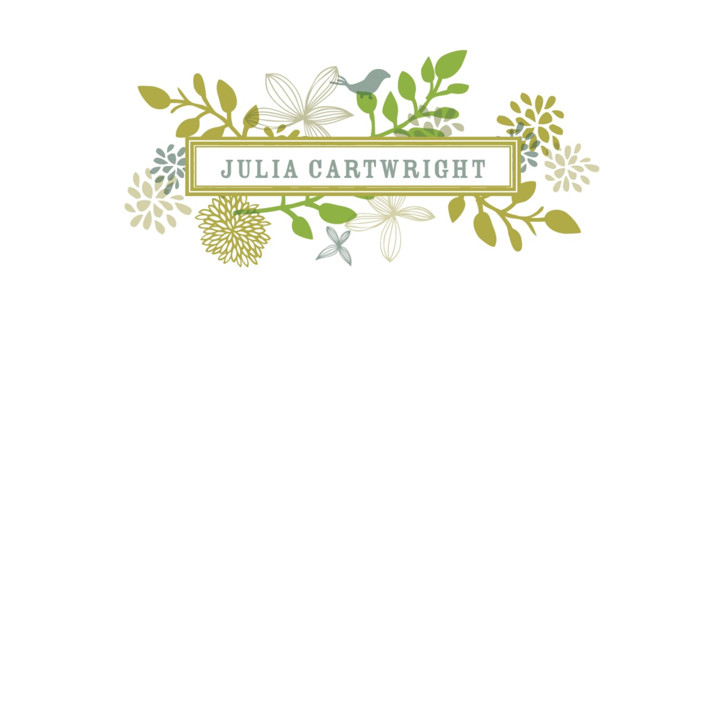 Fling Personalized Stationery by Andrea Mentzer Minted