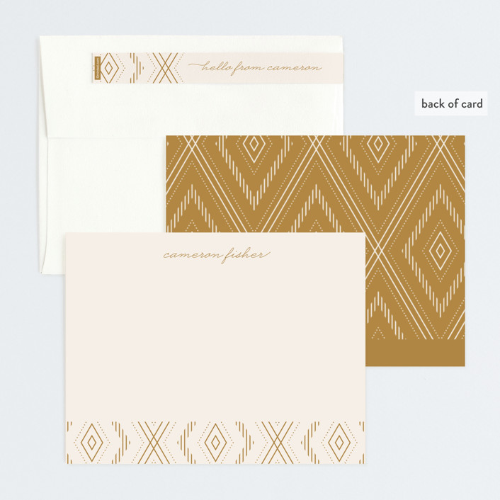 Diamante Personalized Stationery by Amber Barkley Minted