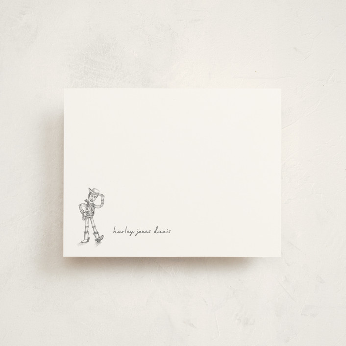 "Pixar's Toy Story in pencil" - Personalized Stationery in Cloud by Anna Black.