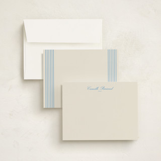 This is a hydrangea personalized stationery thank you cards with standard by Megan Davis called winslow printing on signature in 4.25x5.5
