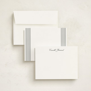 This is a ink personalized stationery thank you cards with standard by Megan Davis called winslow printing on signature in 4.25x5.5