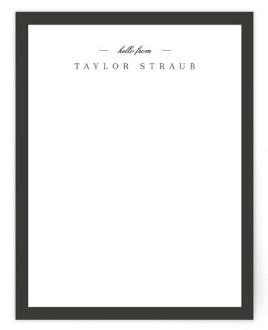 Refined Personalized Stationery