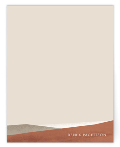 Terra Firma Personalized Stationery
