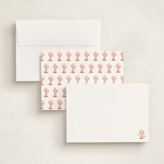 This is a sunset personalized stationery thank you cards with standard by Megan Davis called pearl snap printing on signature in 5x7