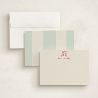 This is a fresca personalized stationery thank you cards with standard by Megan Davis called campania printing on signature in 5x7