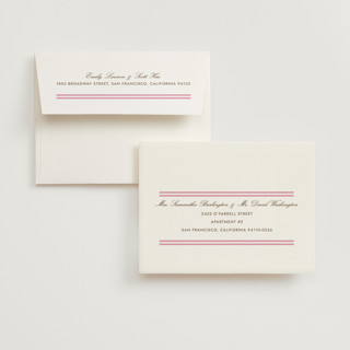 This is a fragola bridal shower thank you cards with standard by Megan Davis called bocce printing on strathmore in standard
