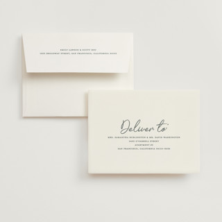 This is a celadon bridal shower thank you cards with standard by Morgan Kendall called vintage florals printing on strathmore in standard