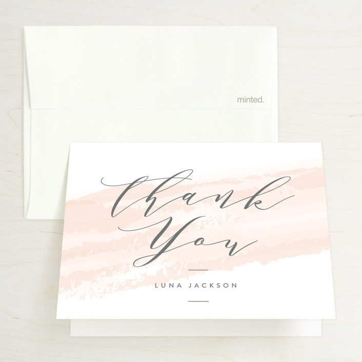 citrus brunch bridal shower thank you cards by susan moyal minted citrus brunch bridal shower