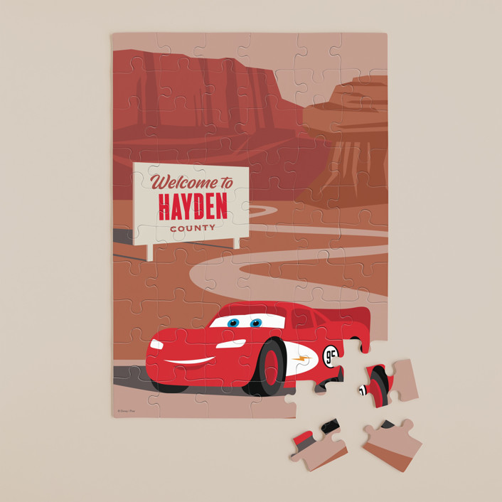 Lightning McQueen Route 66 from Disney and Pixar's Cars
