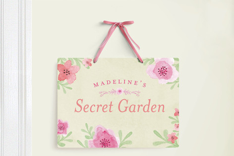 secret garden signs, my secret garden room decor signs by portia monber | minted, Design ideen