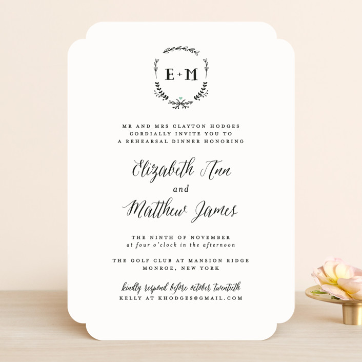 Always Rehearsal Dinner Invitations By Susan Brown Minted Always Rehearsal Dinner Invitations By Susan Brown Minted