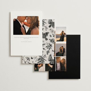 This is a cotton rehearsal dinner invitations with standard by Jennifer Postorino called empire printing on signature in standard