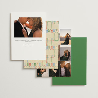 This is a muted vintage rehearsal dinner invitations with standard by Zani van Zyl called wild night printing on signature in standard