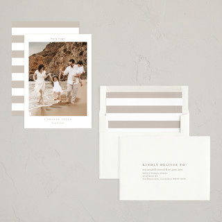 This is a sand rosh hashanah cards by Alexandra Cohn called overjoyed printing on recycled smooth signature in standard