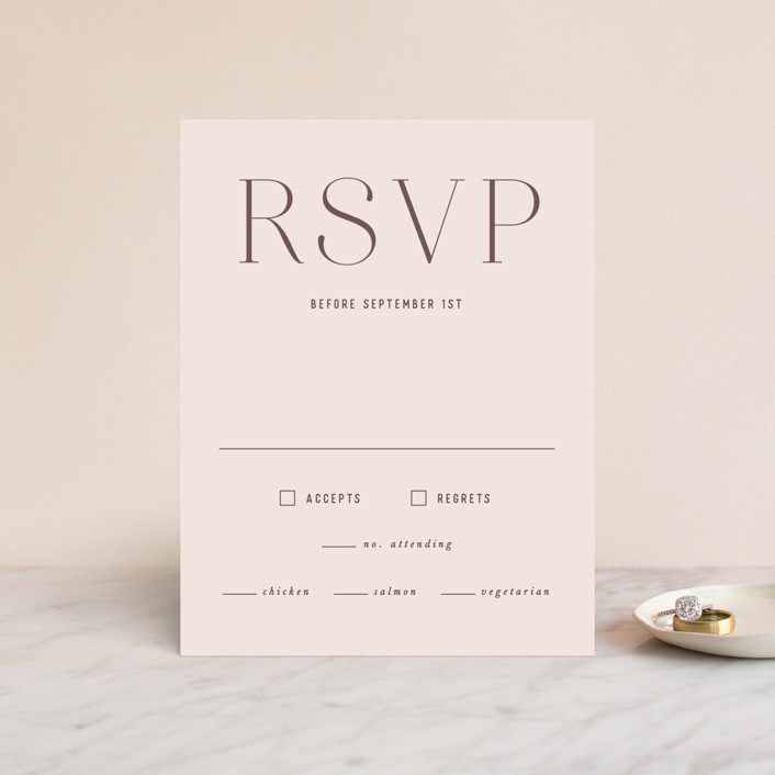 Namely RSVP Cards by Hooray Creative Minted