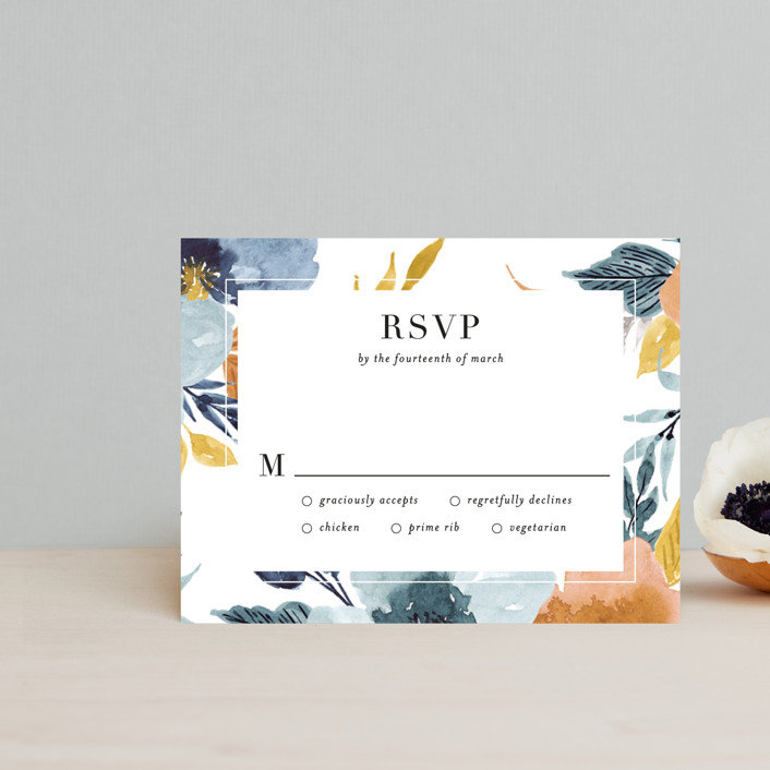 "Daydream" - Rsvp Cards in Honey by Beth Schneider.