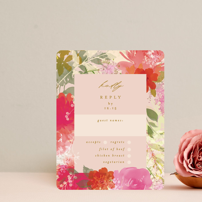 "Delightful" - Rsvp Cards in Delight by Phrosne Ras.