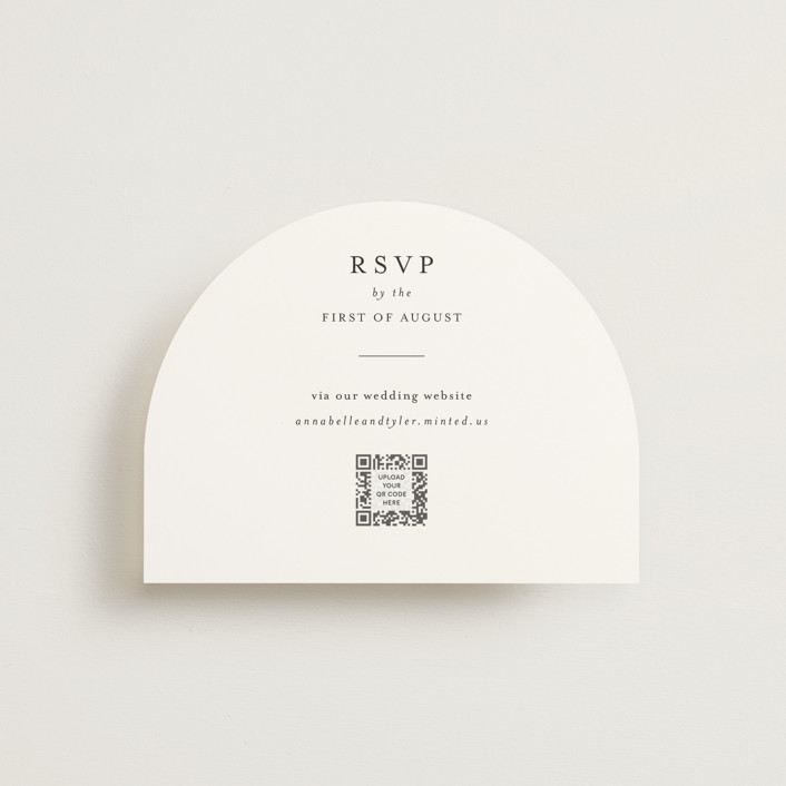 "Cedar creek" - Rsvp Online Enclosure Cards in Cotton by Stacey Meacham.