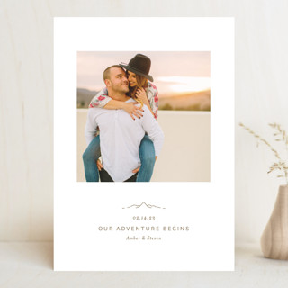 Let the Adventure begin Retired Save The Date Cards