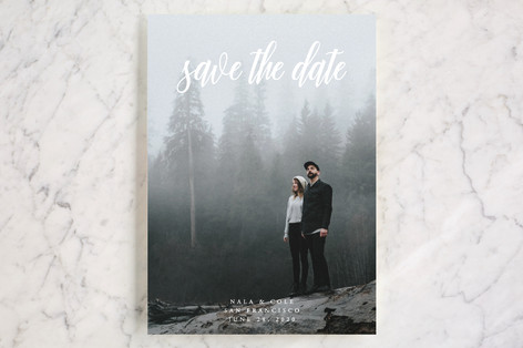 mystic Retired Save The Date Cards