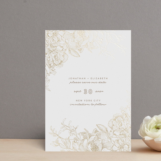 Engraved Flowers